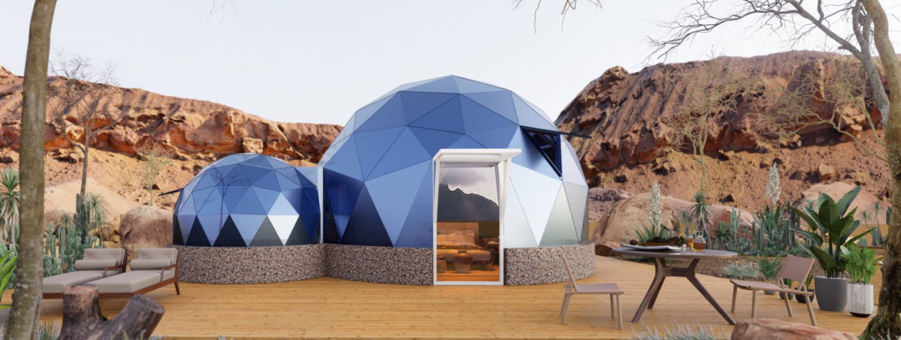 柳州球形智能光伏玻璃星空房